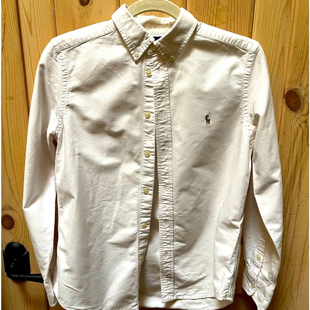 Ralph Lauren Polo Boys Iconic Oxford Shirt